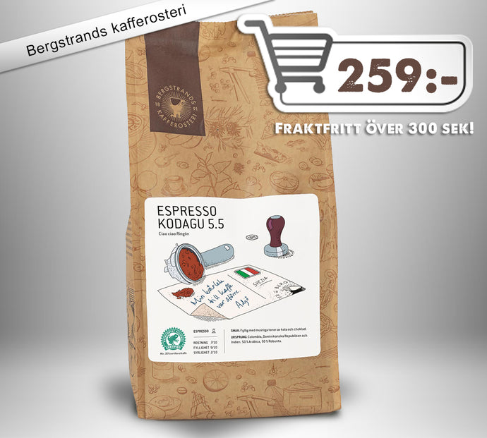 Bergstrands Espresso Kodagu 5.5,  Good morning Robustalovers! 1000g
